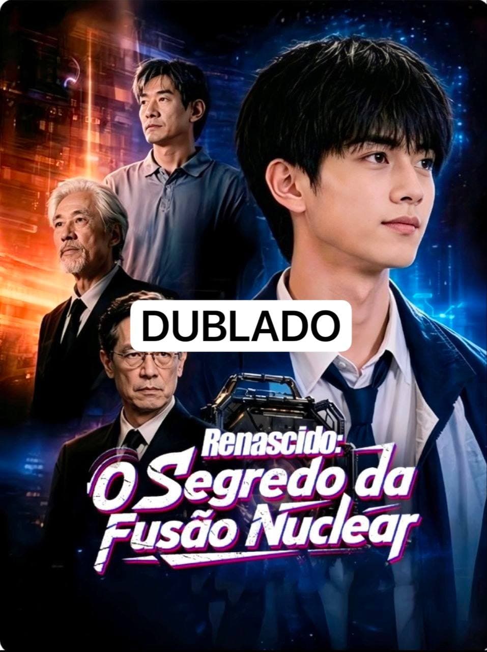 Capa de RENASCIDO: O SEGREDO DA FUSÃO NUCLEAR