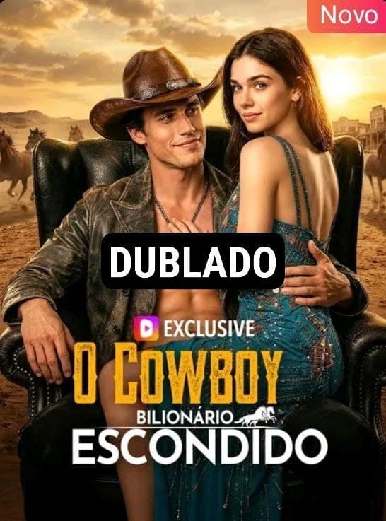 Capa de O COWBOY BILIONÁRIO ESCONDIDO
