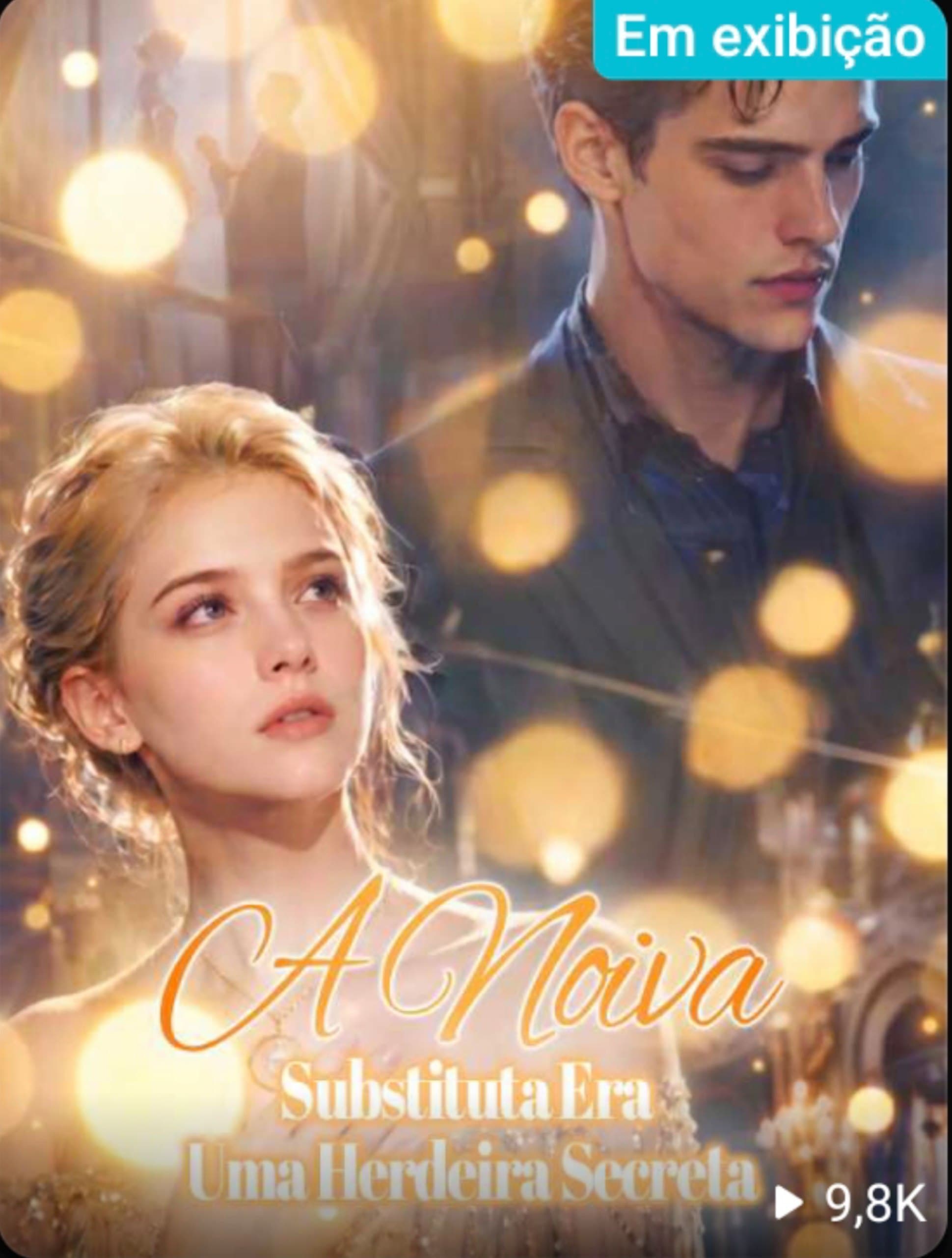 Capa de A NOIVA SUBSTITUTA ERA UMA HERDEIRA SECRETA