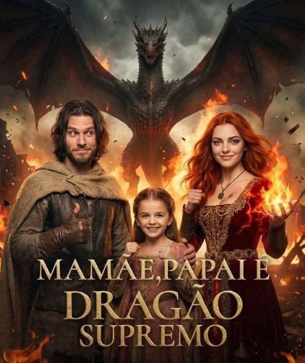 Capa de MAMÃE PAPAI É DRAGÃO SUPREMO