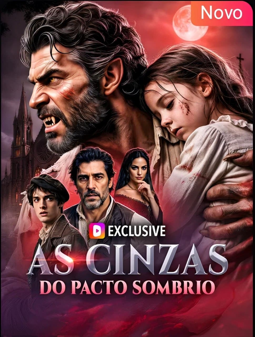 Capa de AS CINZAS DO PACTO SOMBRIO