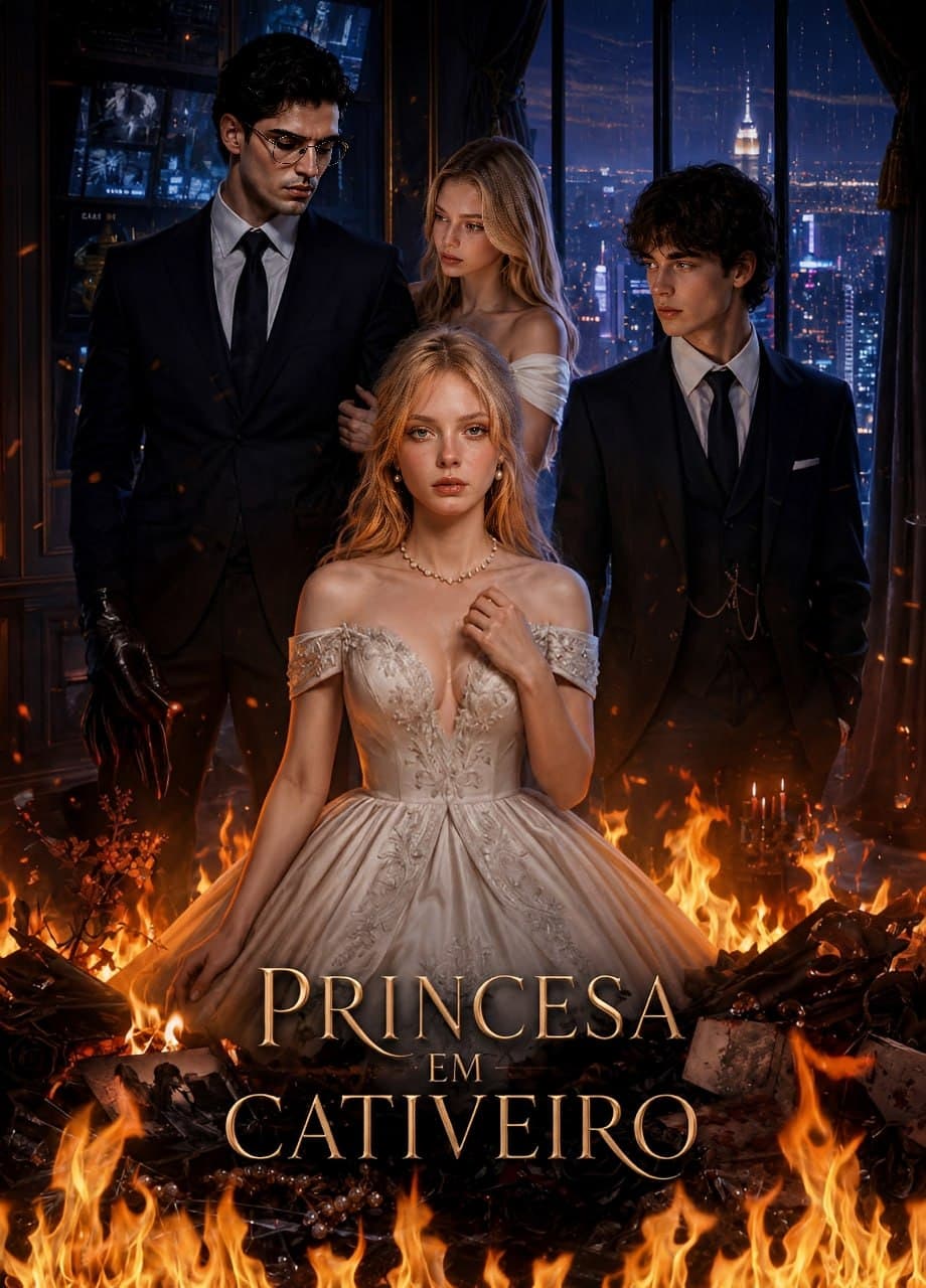 Capa de PRINCESA EM CATIVEIRO