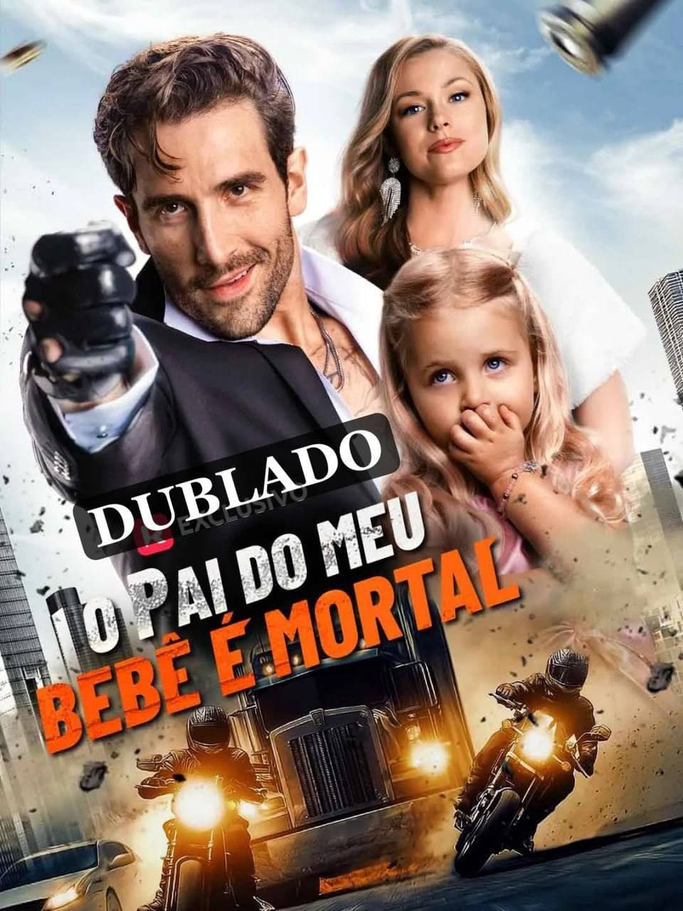 Capa de O PAI DO MEU BEBÊ É MORTAL