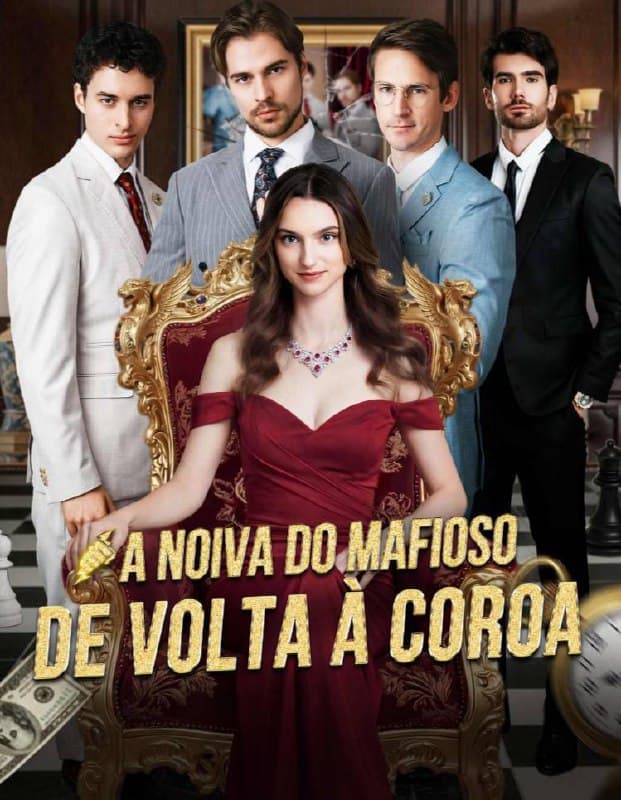 Capa de A NOIVA DO MAFIOSO DE VOLTA A COROA