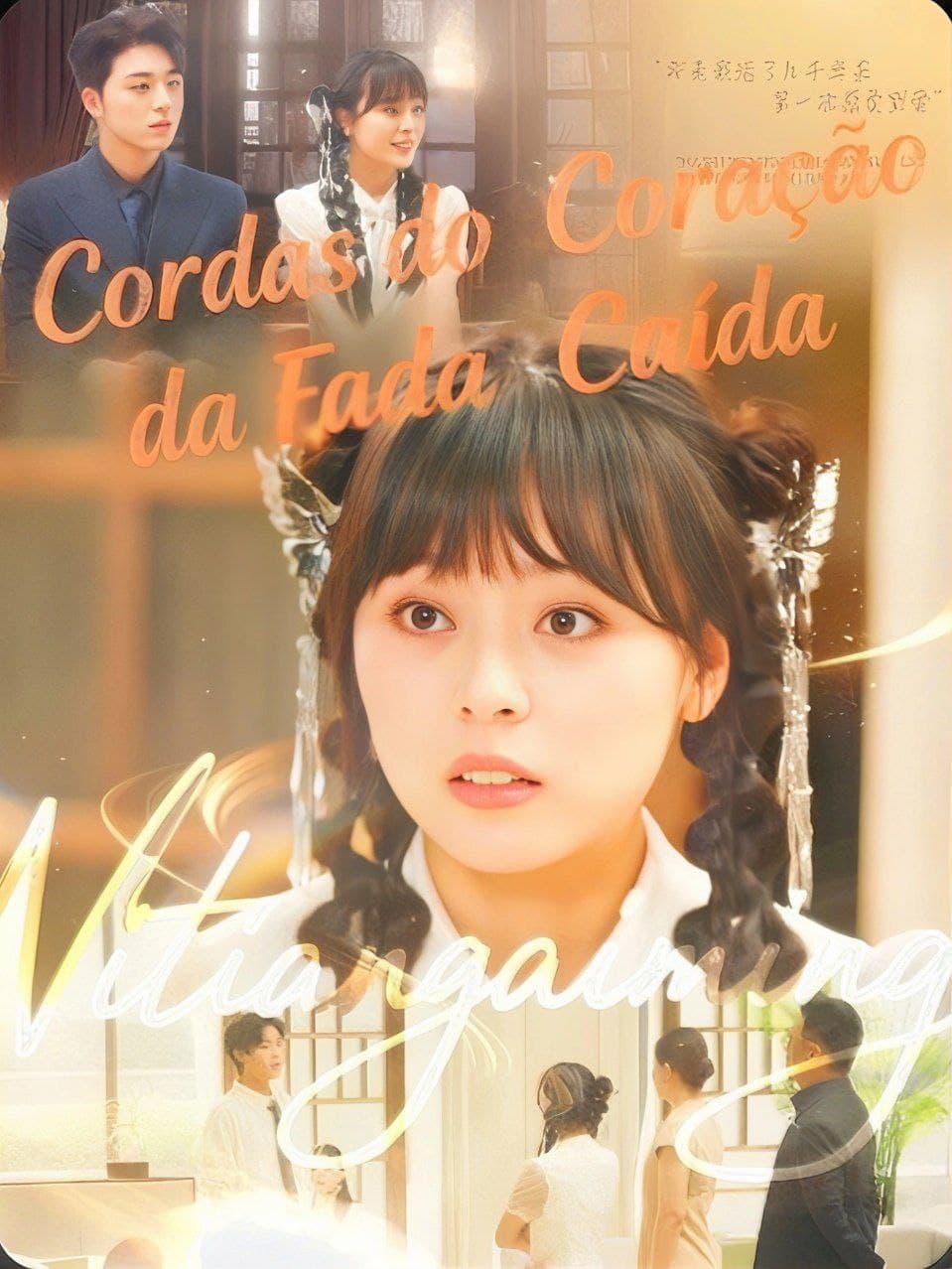 Capa de CORDAS DO CORAÇÃO DA FADA CAÍDA