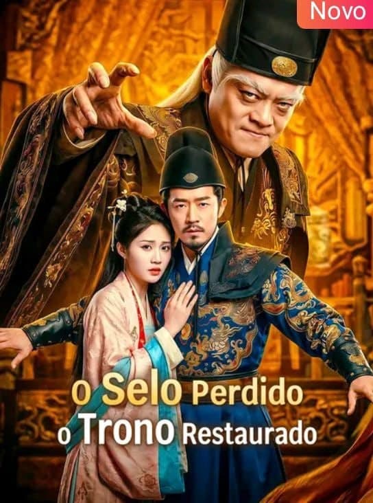Capa de O SELO PERDIDO O TRONO RESTAURADO