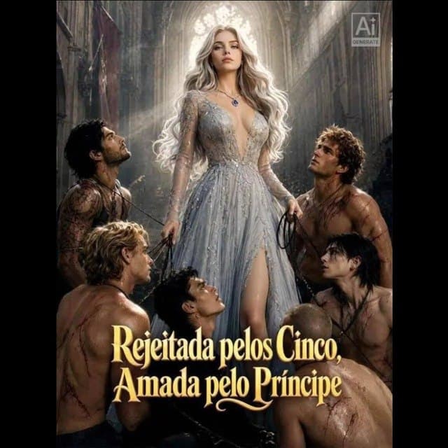 Capa de REJEITADA PELOS CINCO AMADA PELO PRINCIPE