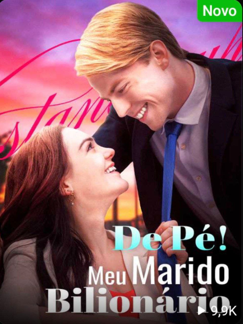 Capa de DE PÉ MEU MARIDO BILIONÁRIO