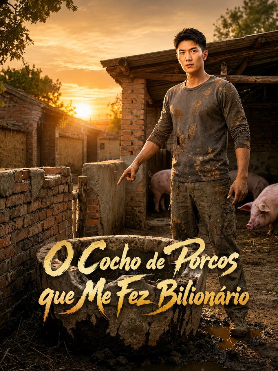 Capa de O COCHO DE PORCOS QUE ME FEZ BILIONÁRIO