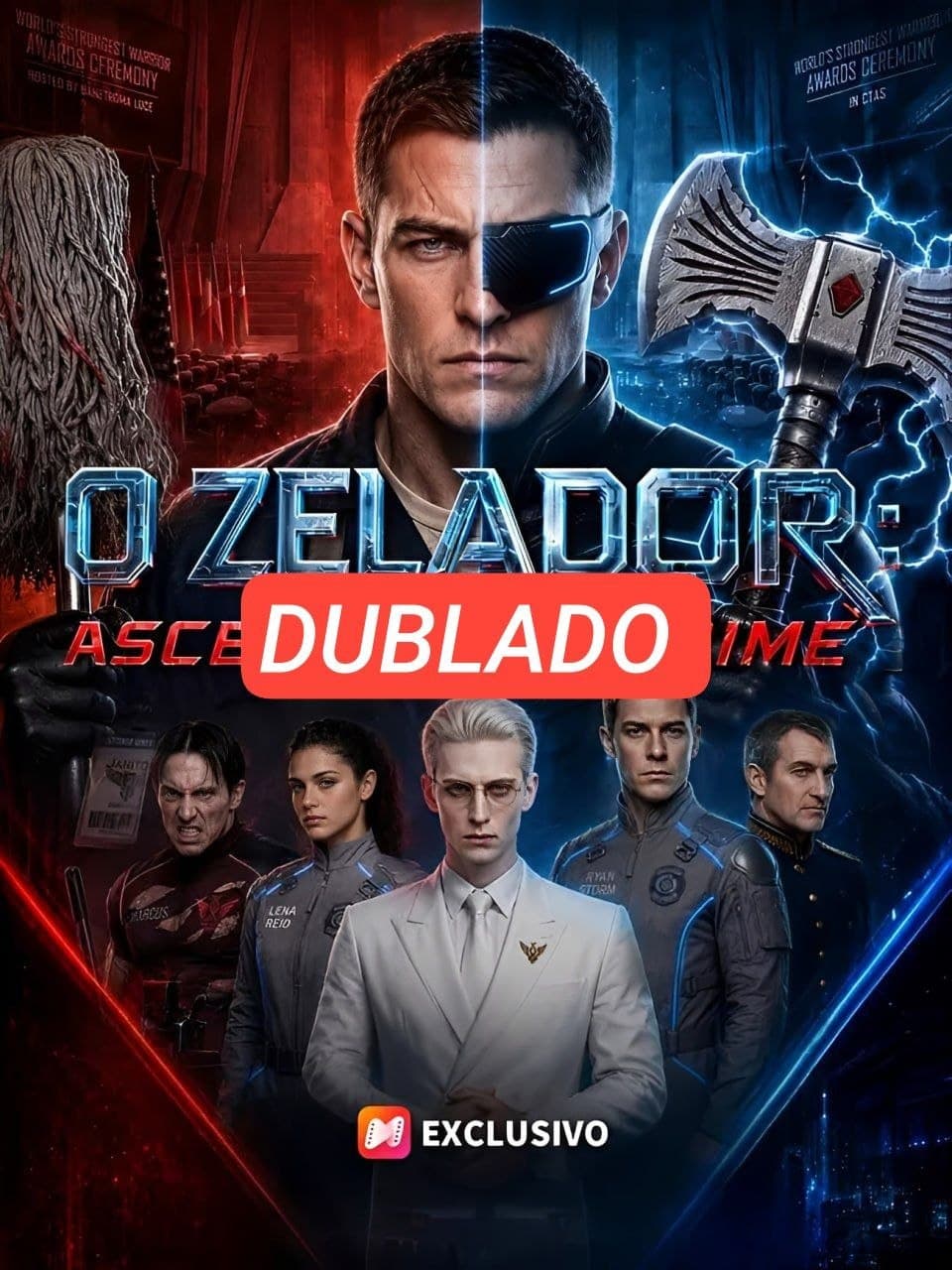 Capa de O zelador: ascensão do prime