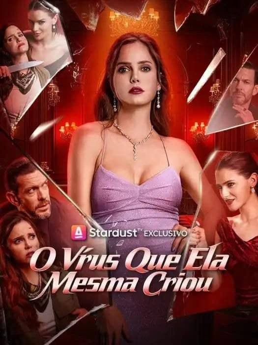 Capa de O VÍRUS QUE ELA MESMO CRIOU