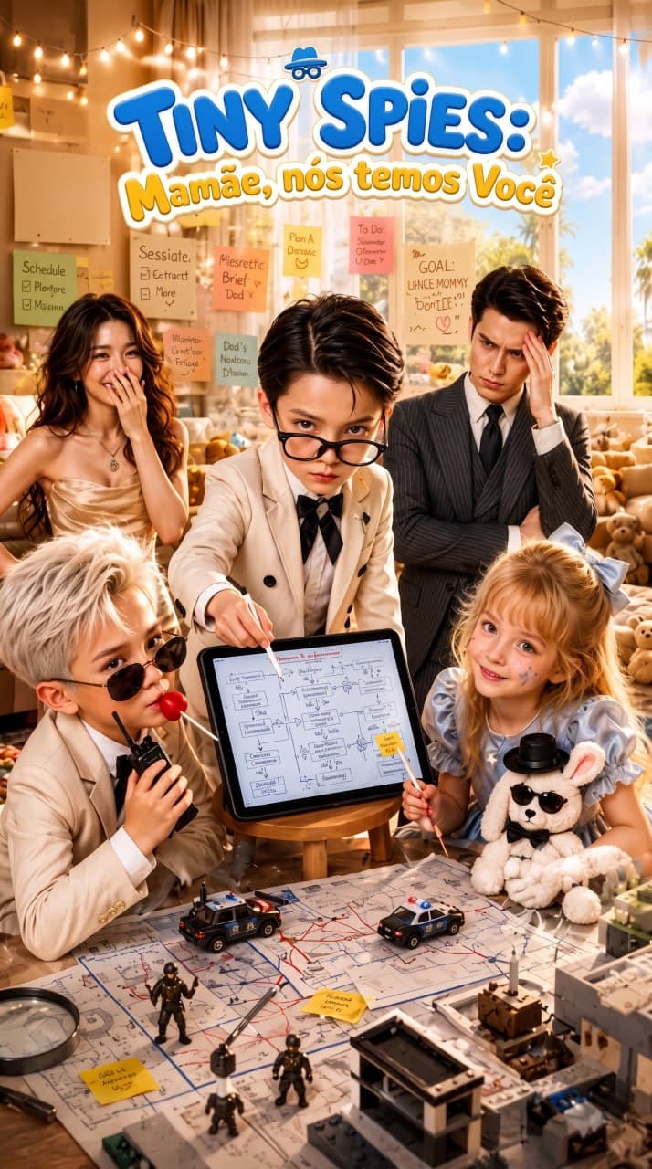 Capa de Tiny Spies Mamãe, nós temos Você