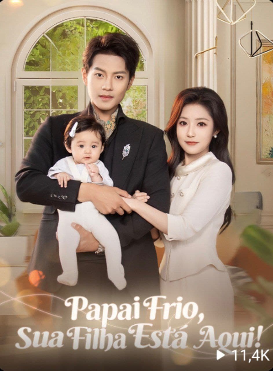 Capa de PAPAI FRIO SUA FILHA ESTÁ AQUI