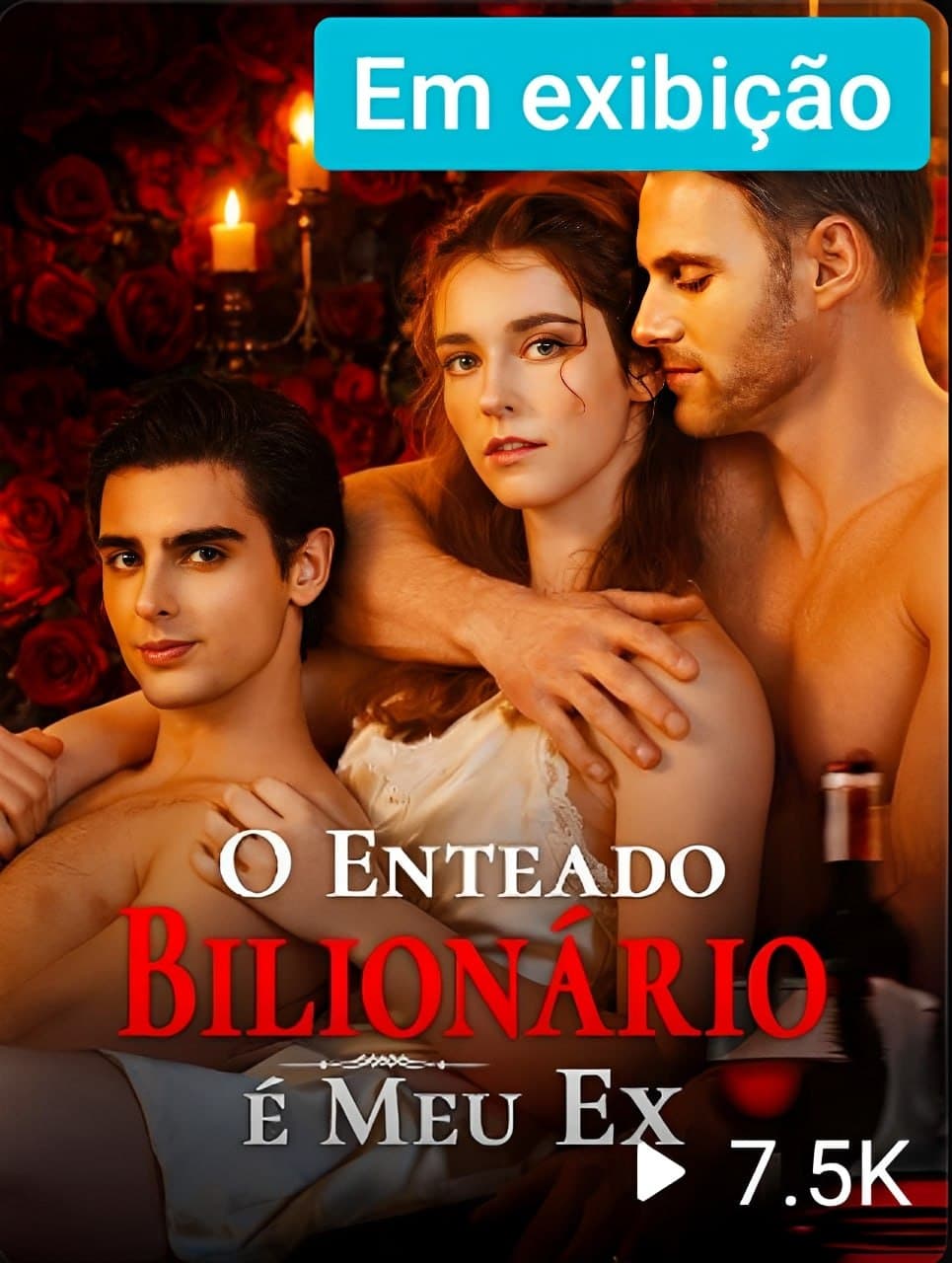 Capa de O ENTEADO BILIONÁRIO É MEU EX