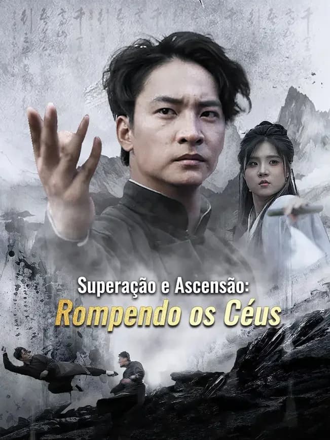 Capa de Superação e Ascensão: Rompendo os Céus