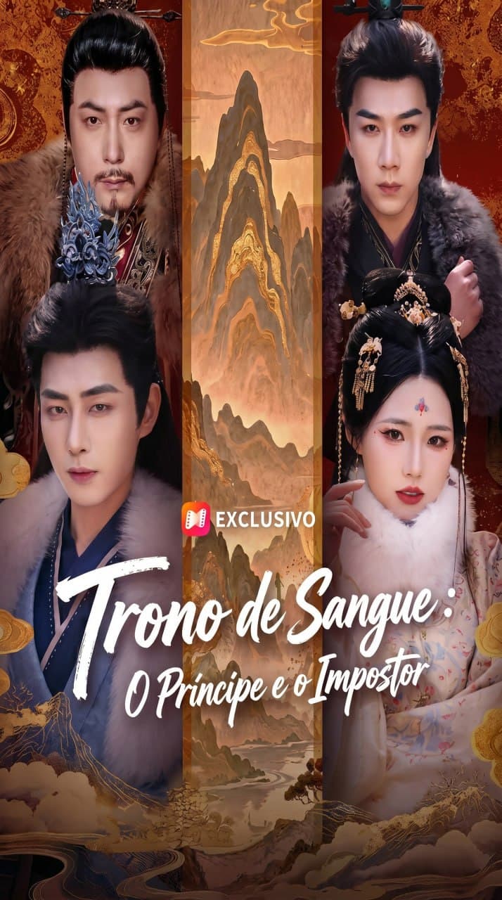 Capa de Trono de Sangue O Príncipe e o Impostor