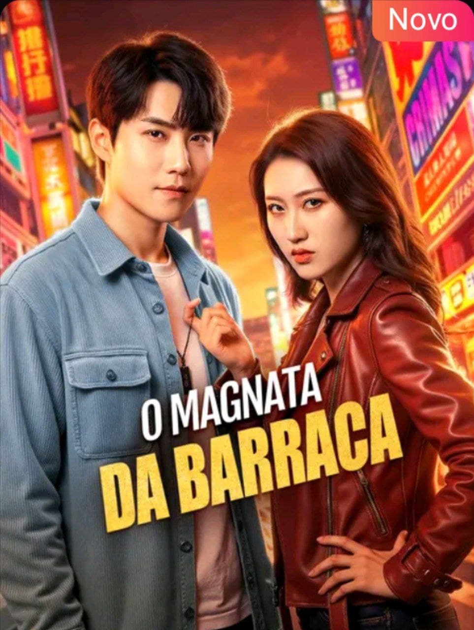 Capa de O MAGNATA DA BARRACA