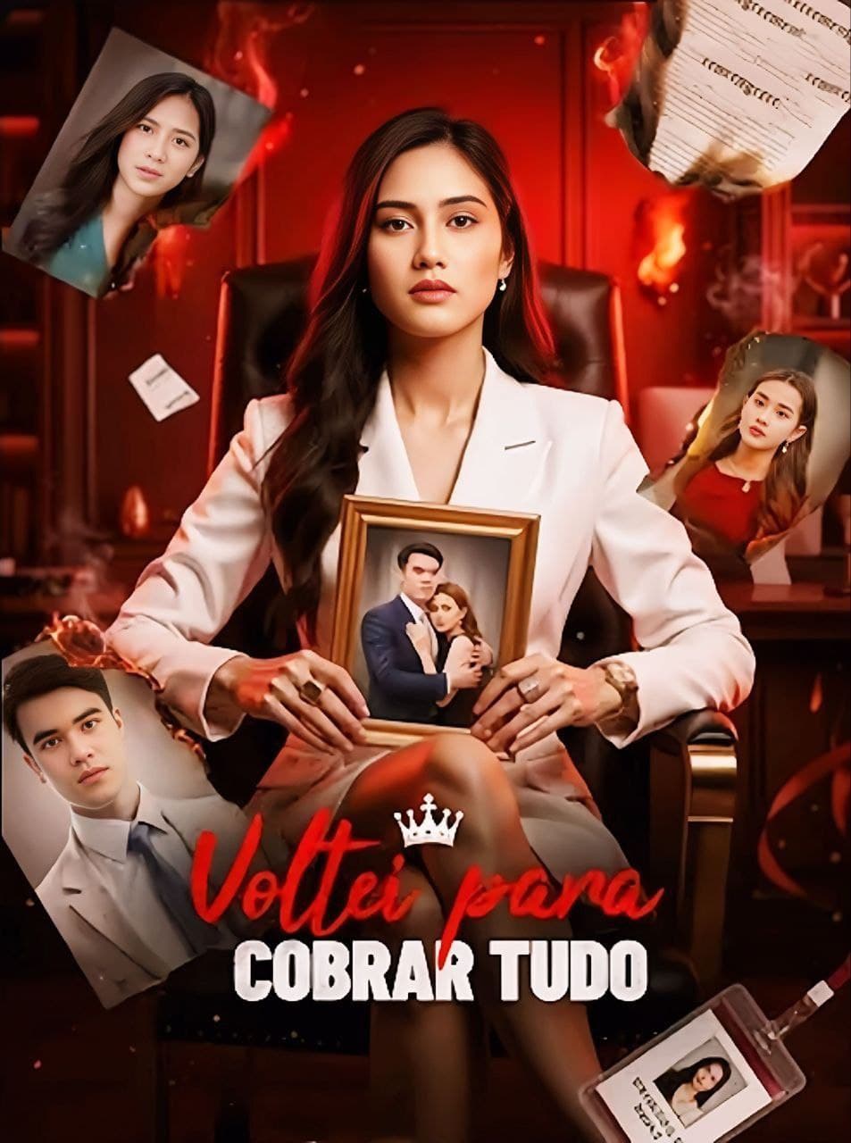 Capa de VOLTEI PARA COBRAR TUDO