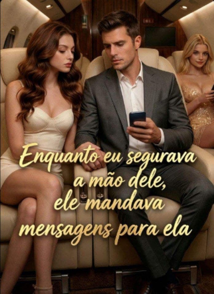 Capa de ENQUANTO EU SEGURAVA MÃO DELE, ELE MANDAVA MENSAGENS PARA ELA