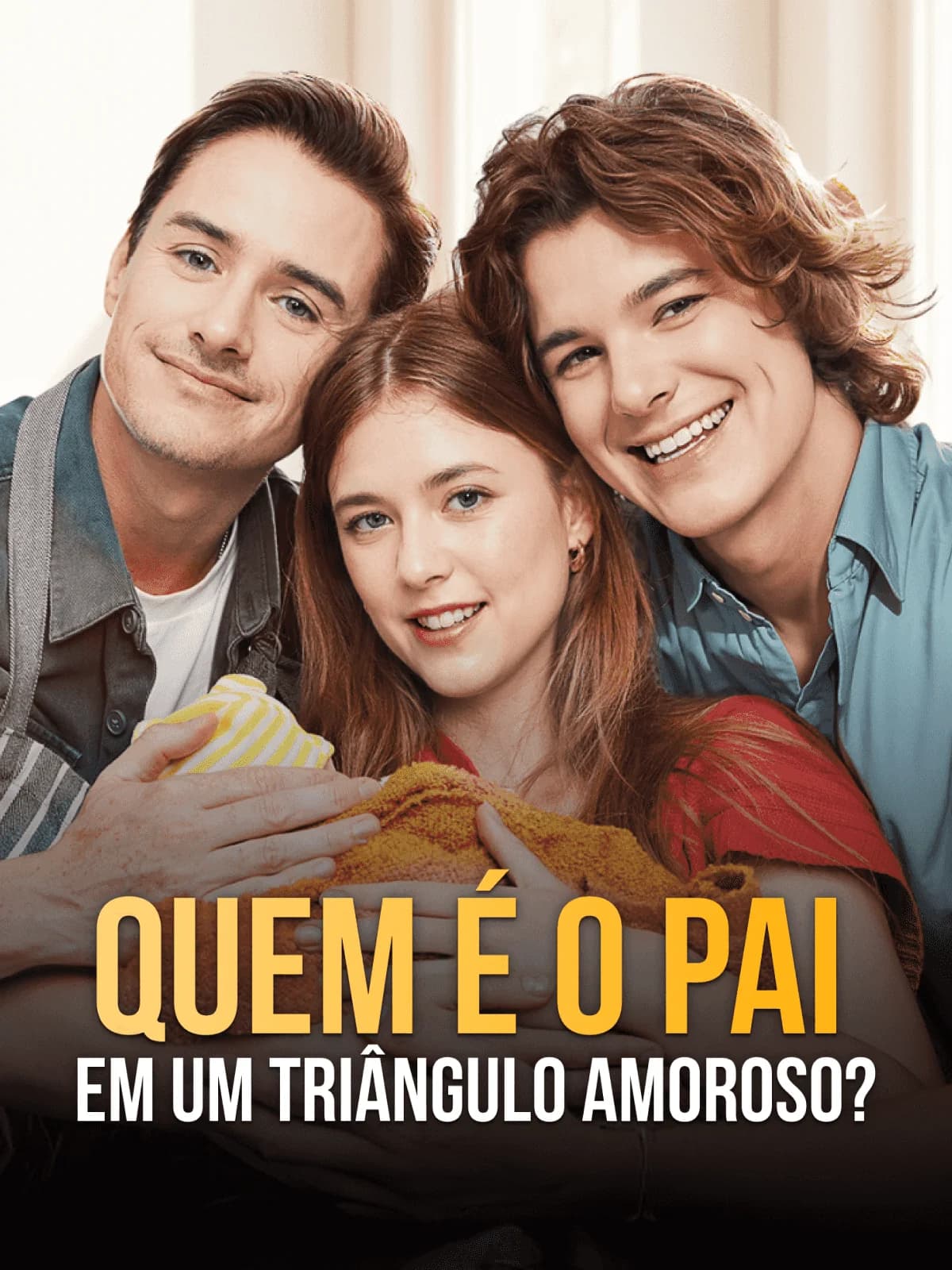 Capa de Quem é o Pai de Um Triângulo Amoroso