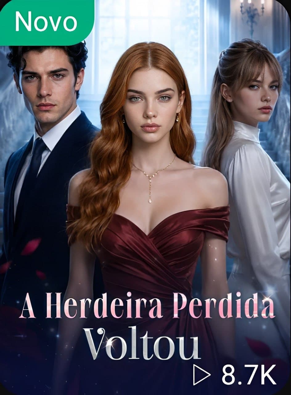 Capa de A HERDEIRA PERDIDA VOLTOU