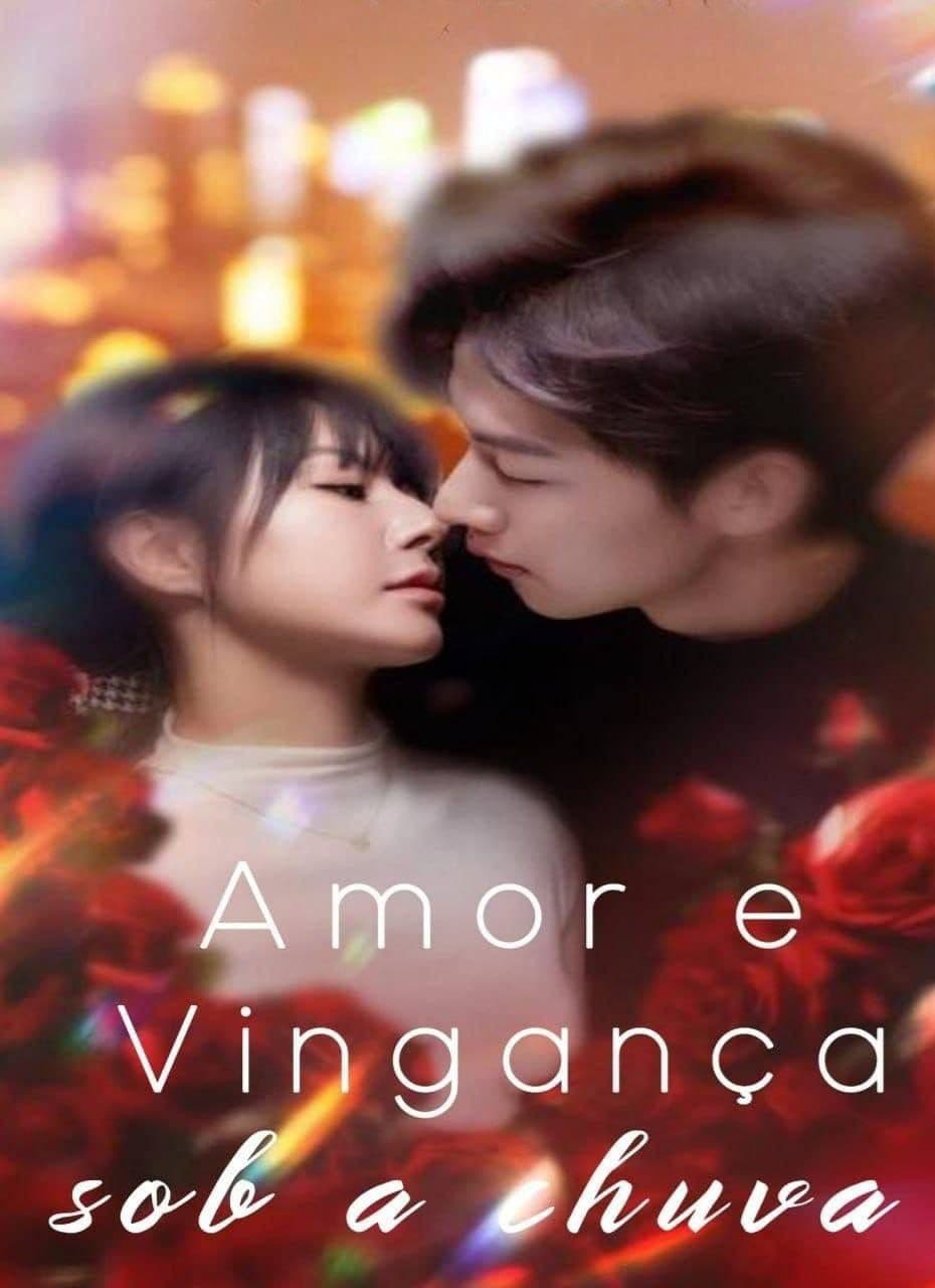 Capa de Amor e Vingança Sob Chuva