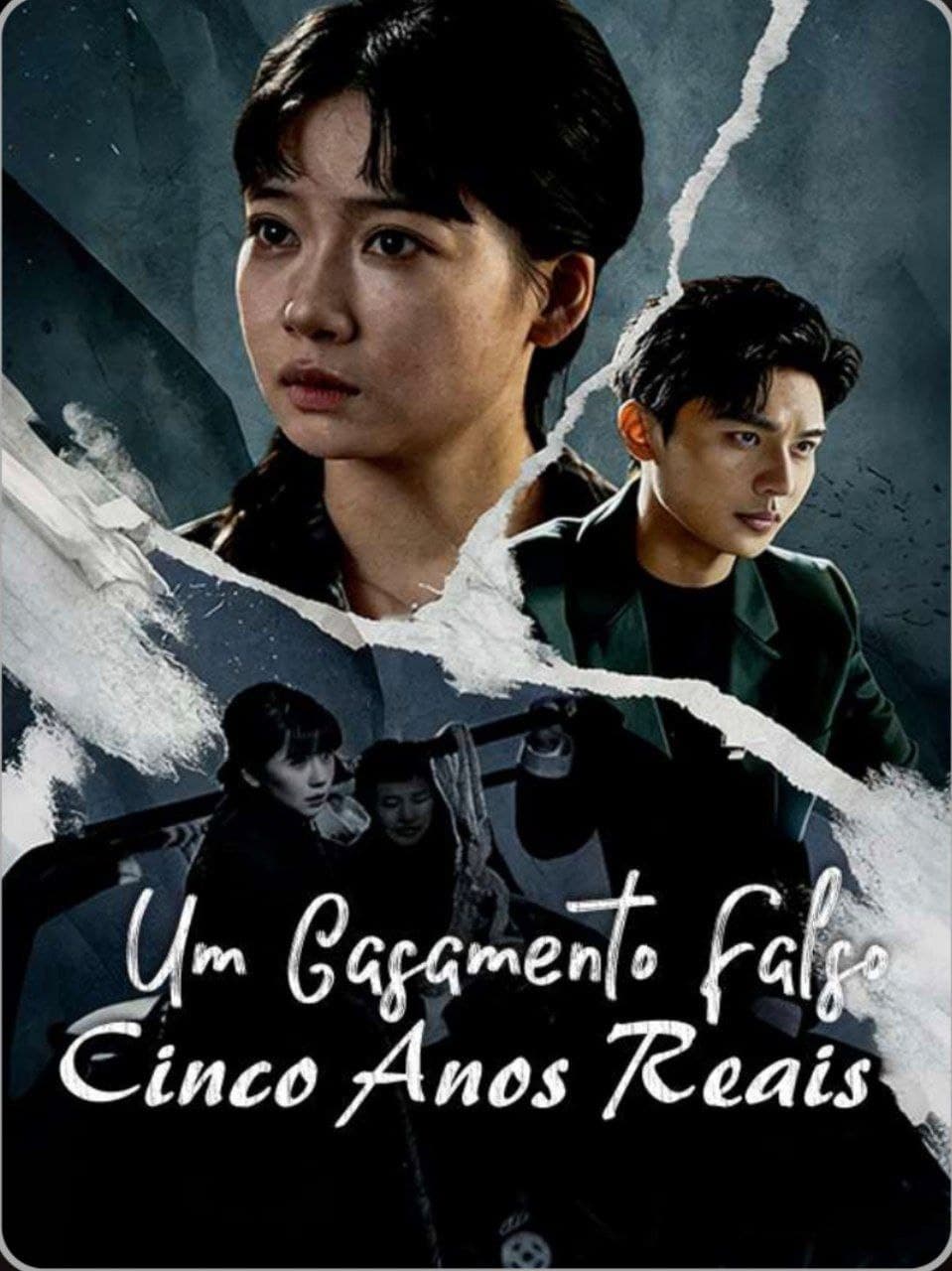 Capa de UM CASAMENTO FALSO CINCO ANOS REAIS