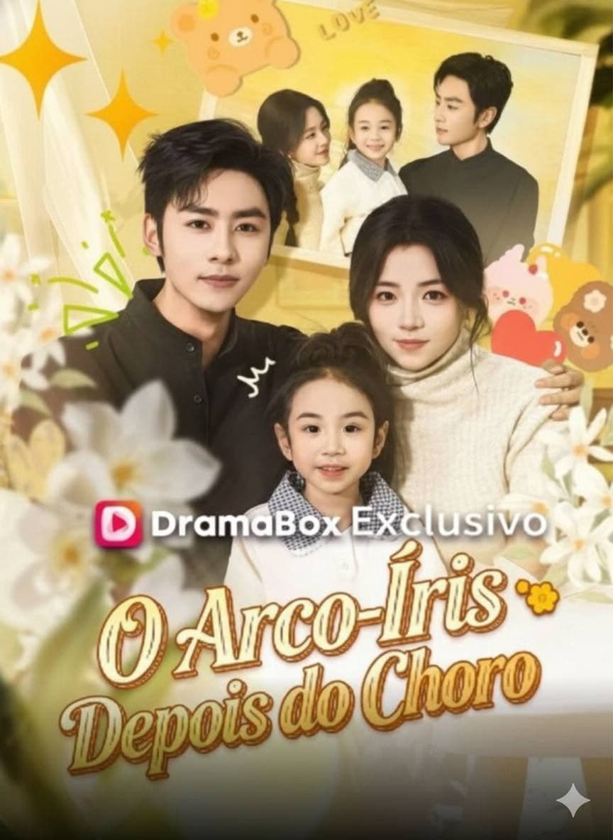 Capa de O ARCO ÍRIS DEPOIS DO CHORO