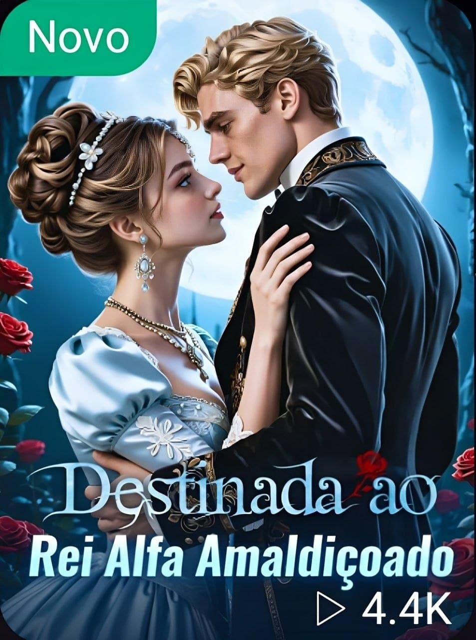 Capa de DESTINADA AO REI ALFA AMALDIÇOADO