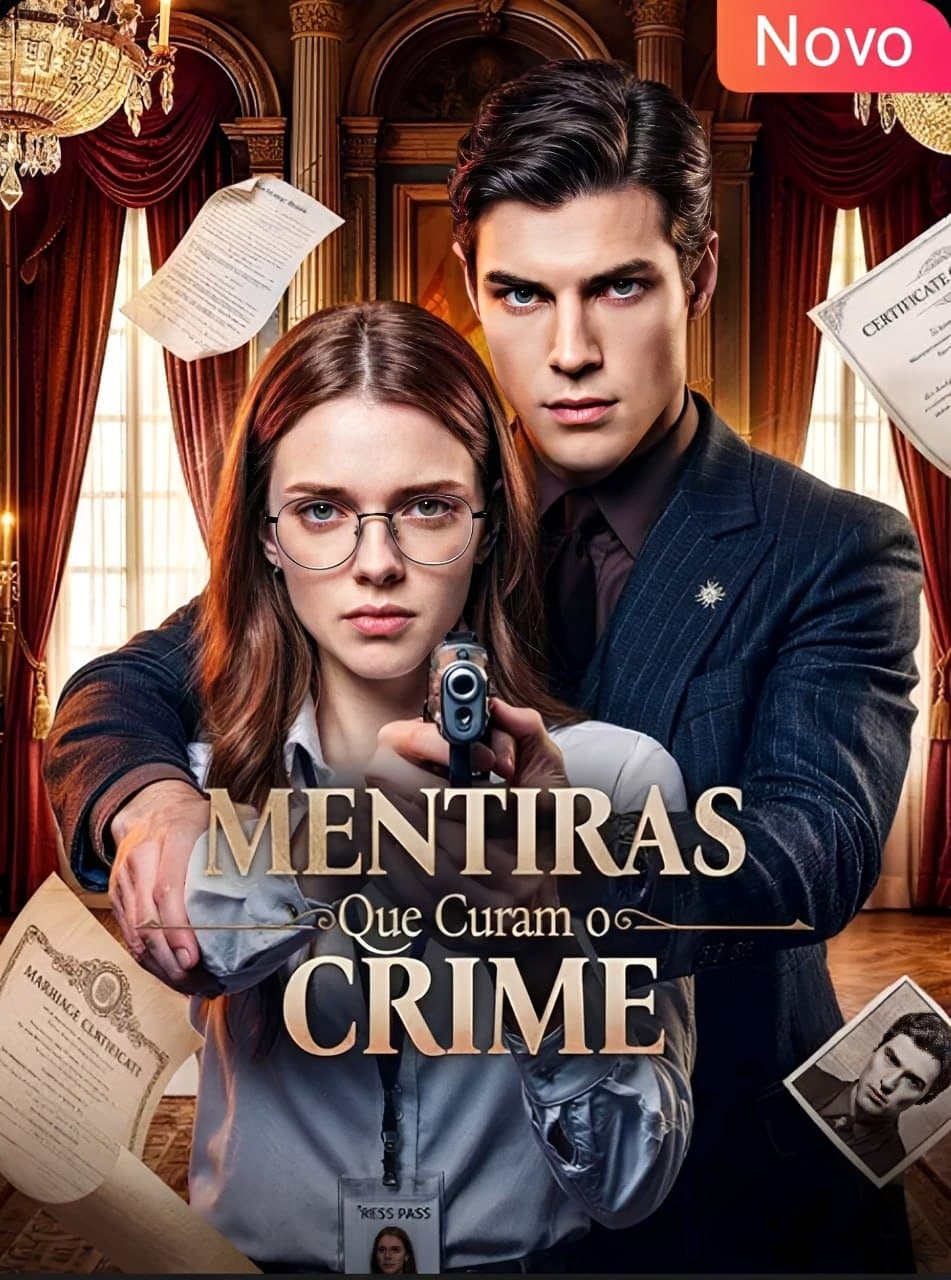 Capa de MENTIRAS QUE CURAM O CRIME