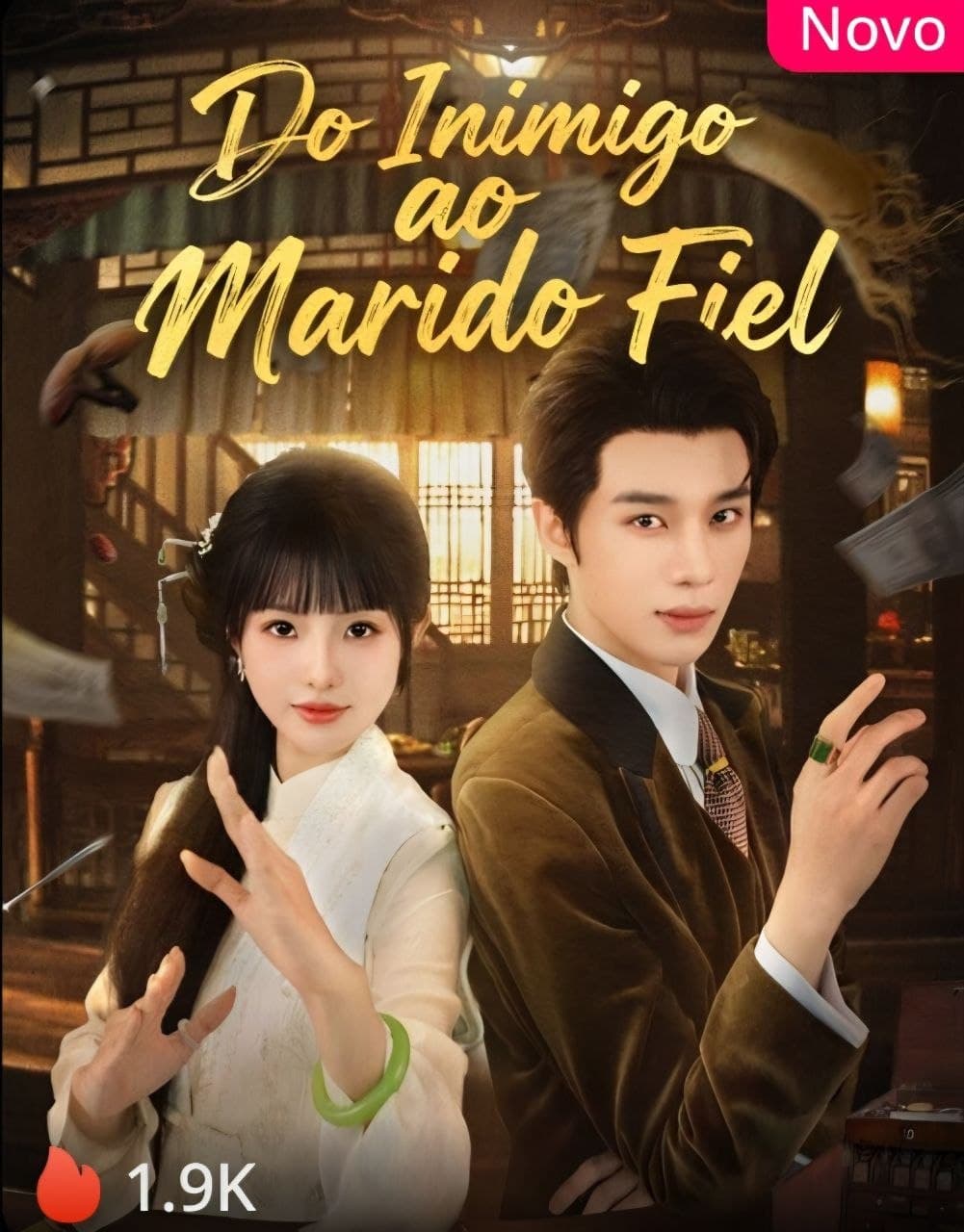 Capa de DO INIMIGO AO MARIDO FIEL
