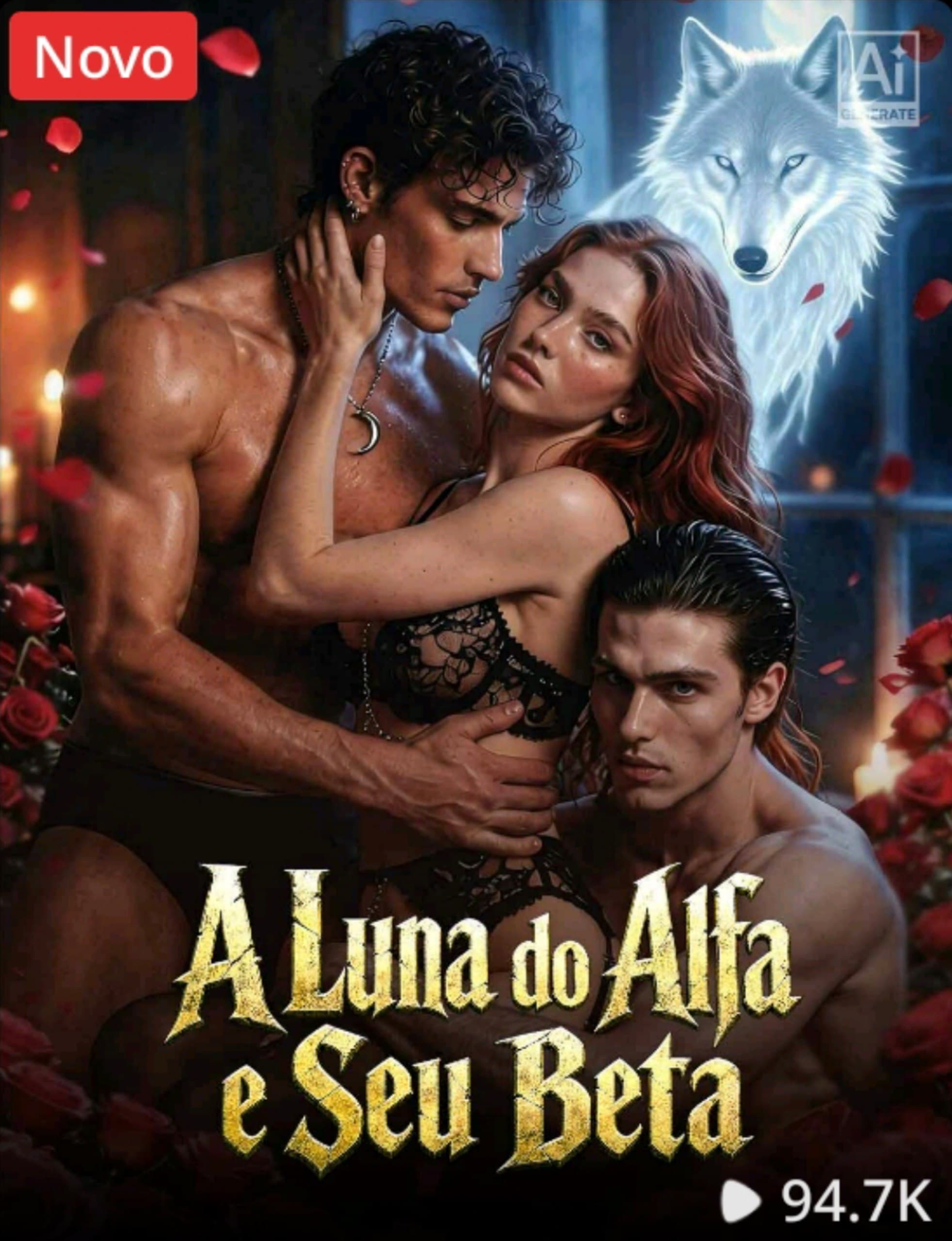 Capa de A Lua do Alfa e Seu Beta