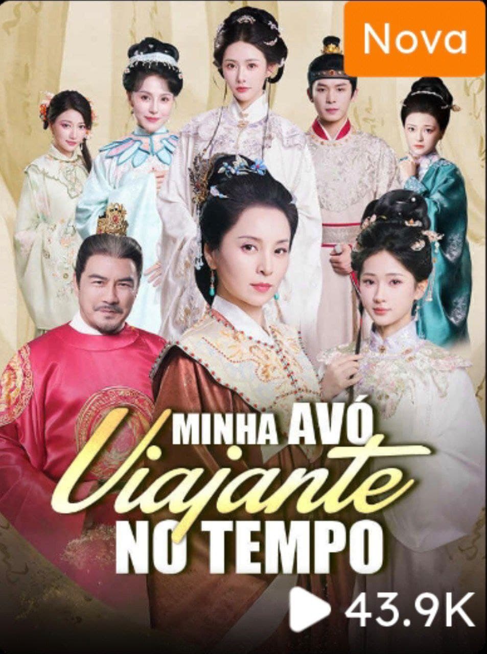 Capa de MINHA AVÓ VIAJANTE NO TEMPO