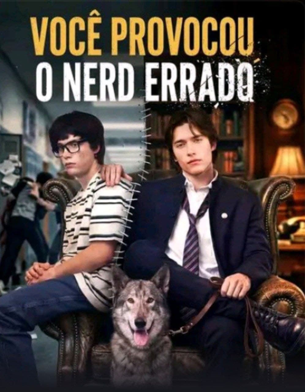 Capa de VOCÊ PROVOCOU O NERD ERRADO