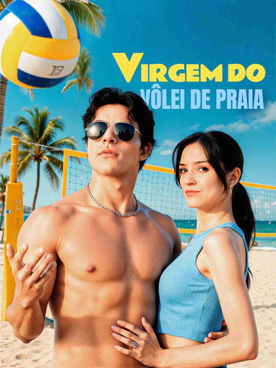 Capa de Virgem Do Vôlei De Praia