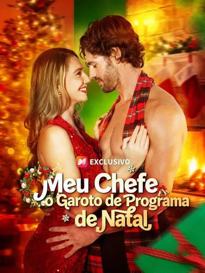 Capa de MEU CHEFE O GAROTO DE PROGRAMA DE NATAL