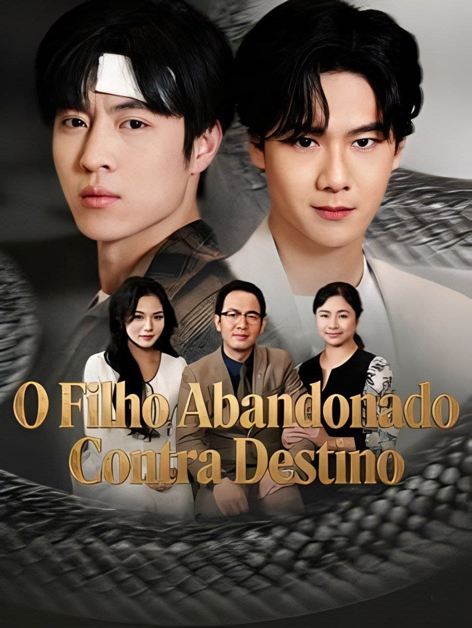 Capa de O FILHO ABANDONADO CONTRA O DESTINO