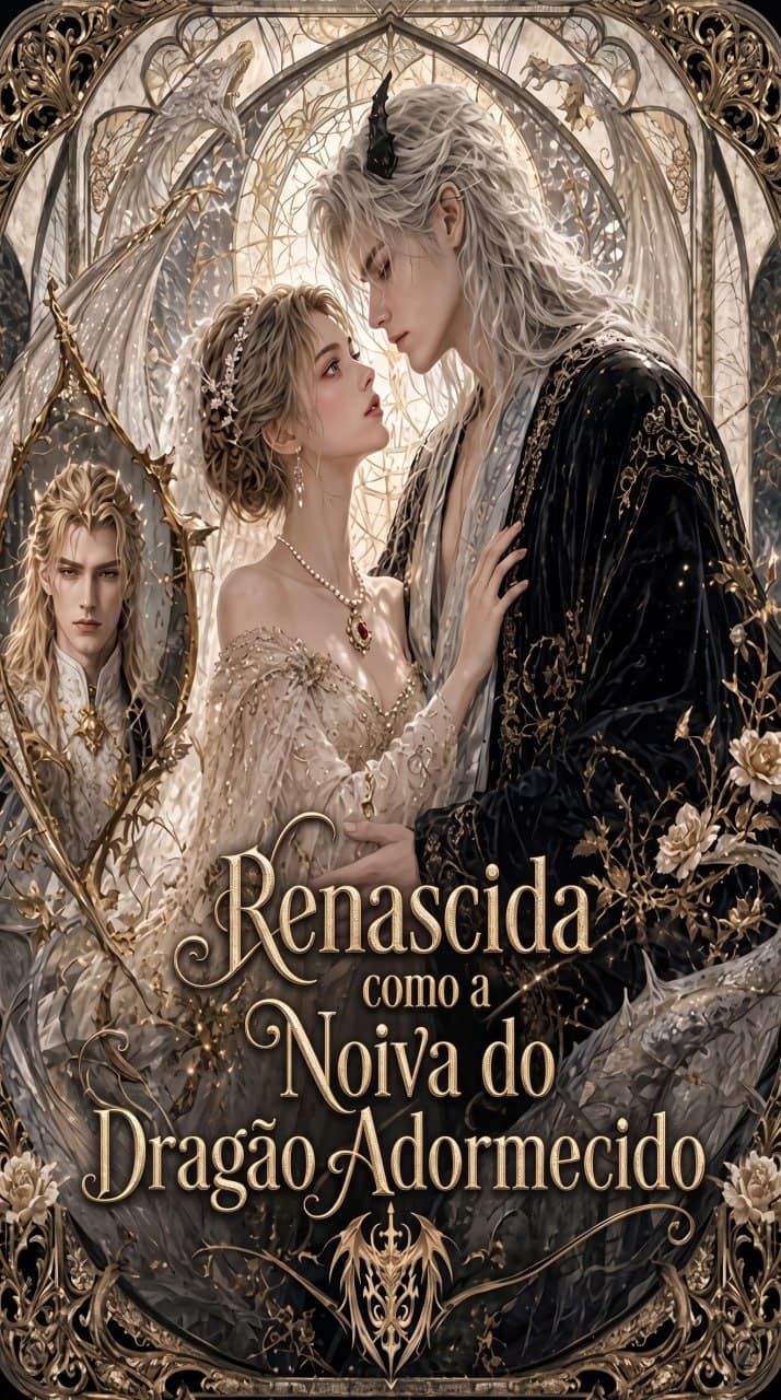 Capa de Renascida como a Noiva do Dragão Adormecido
