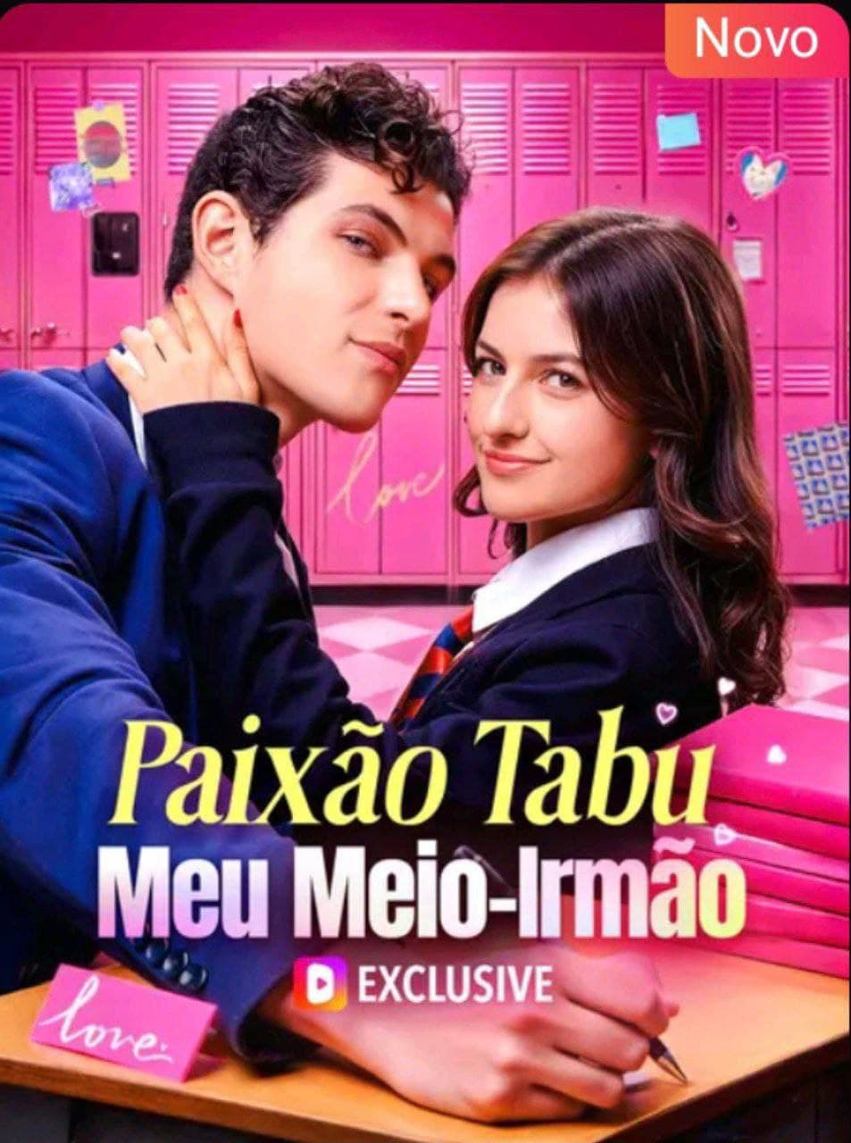 Capa de Paixão Taboo Meu Meio Irmão