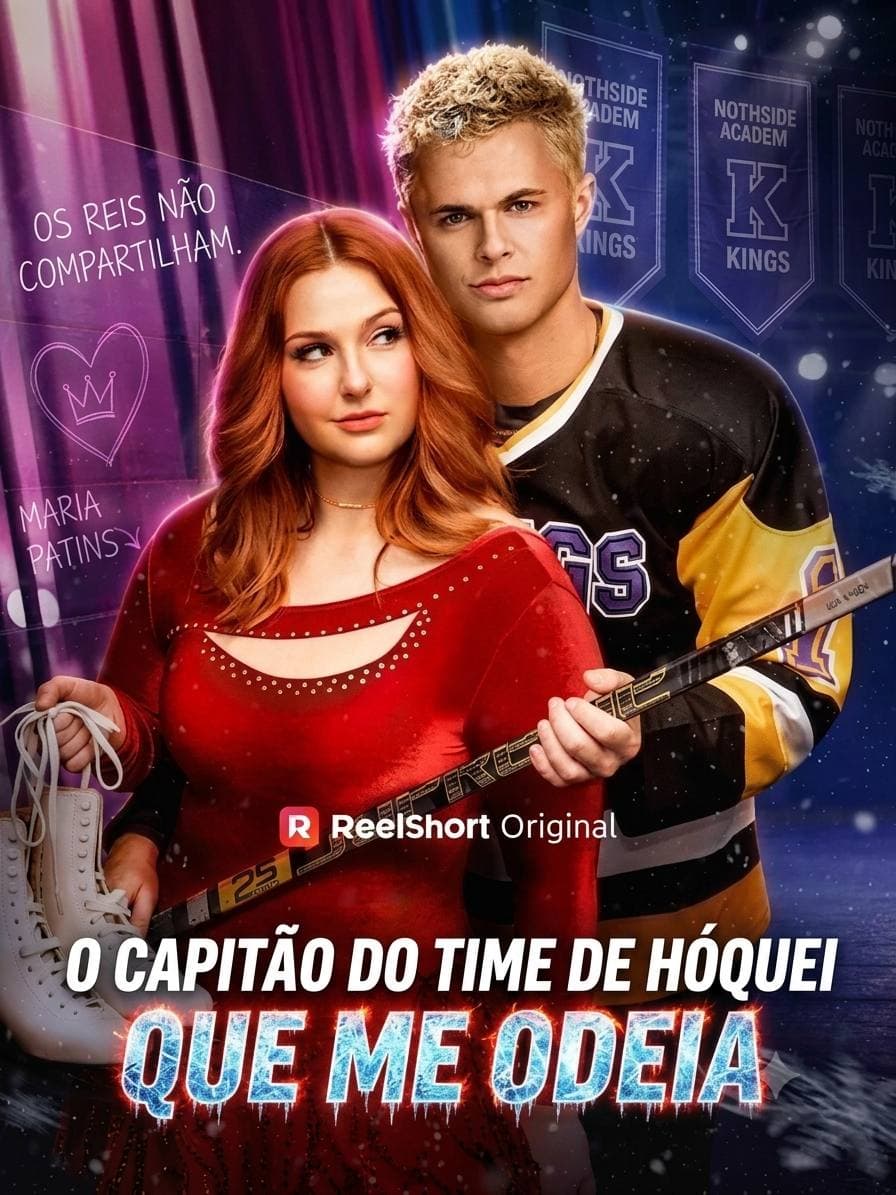 Capa de O CAPITÃO DO TIME DE HÓQUEI QUE ME ODEIA