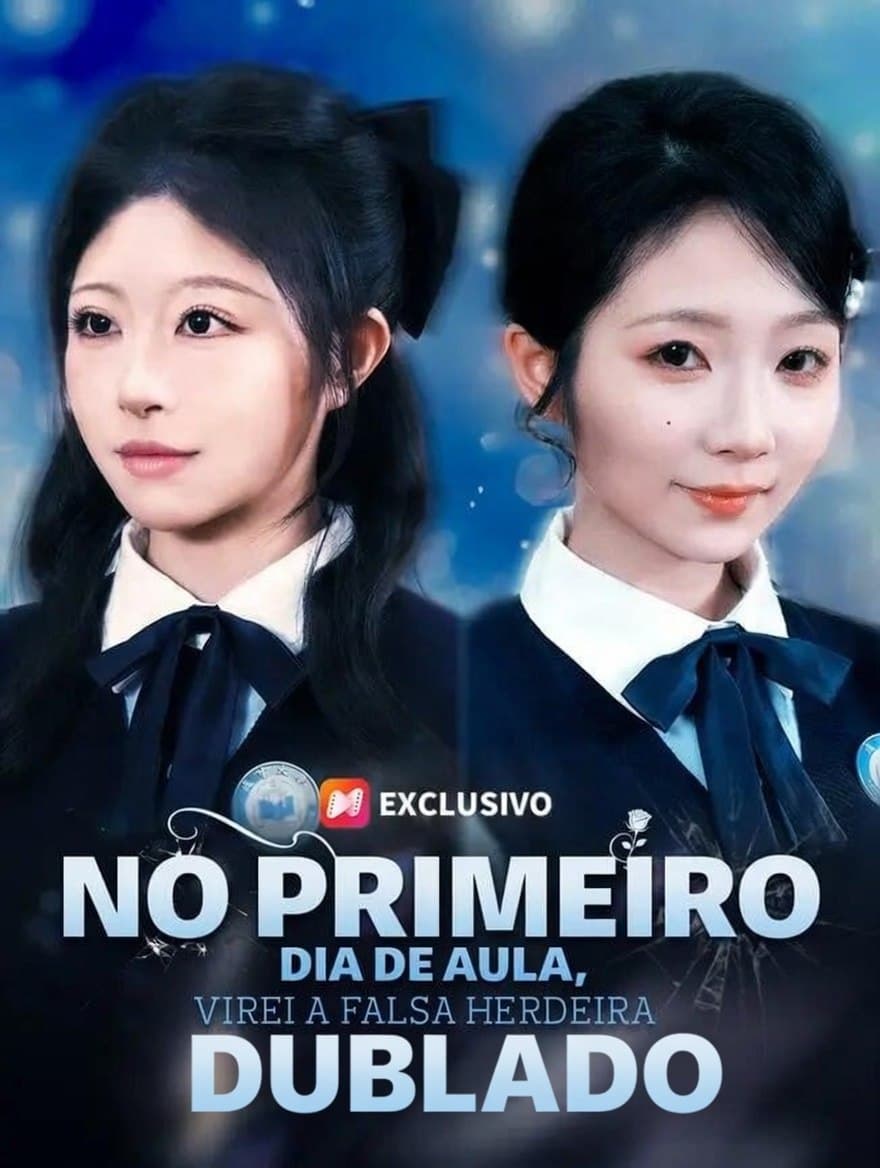 Capa de NO PRIMEIRO DIA DE AULA VIREI A FALSA HERDEIRA