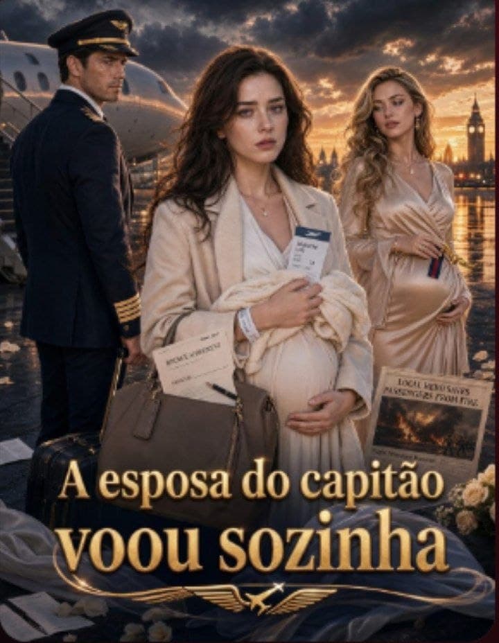 Capa de A ESPOSA DO CAPITÃO VOOU SOZINHA