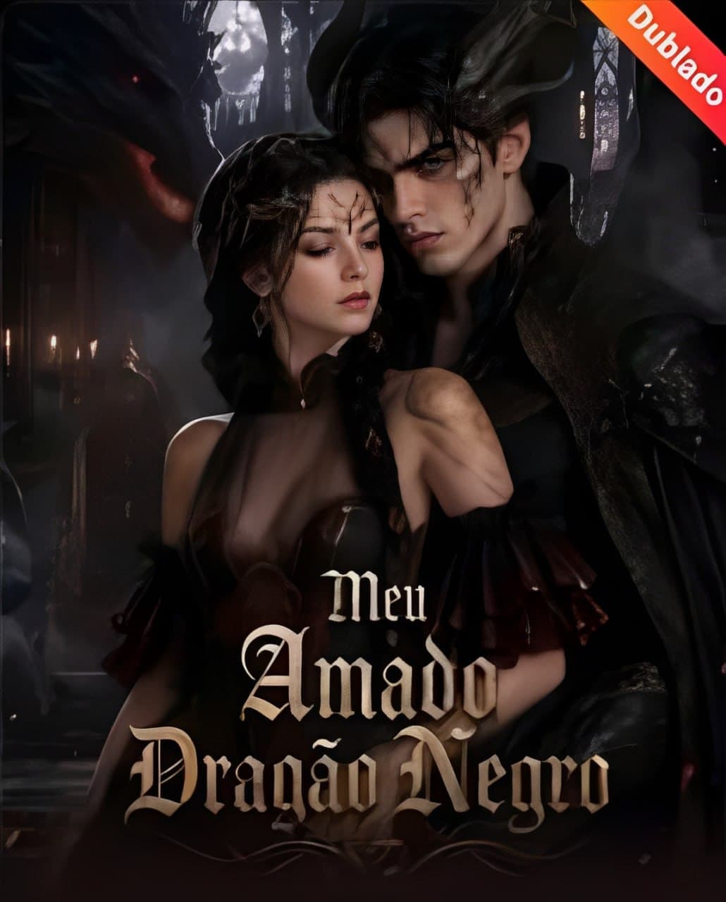 Capa de MEU AMADO DRAGÃO NEGRO