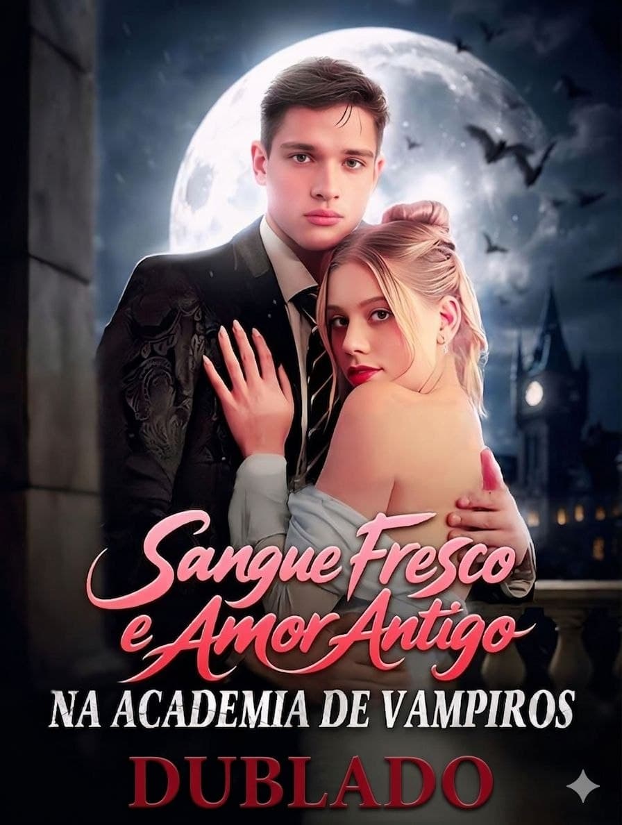 Capa de SANGUE FRESCO E AMOR ANTIGO NA ACADEMIA DE VAMPIROS