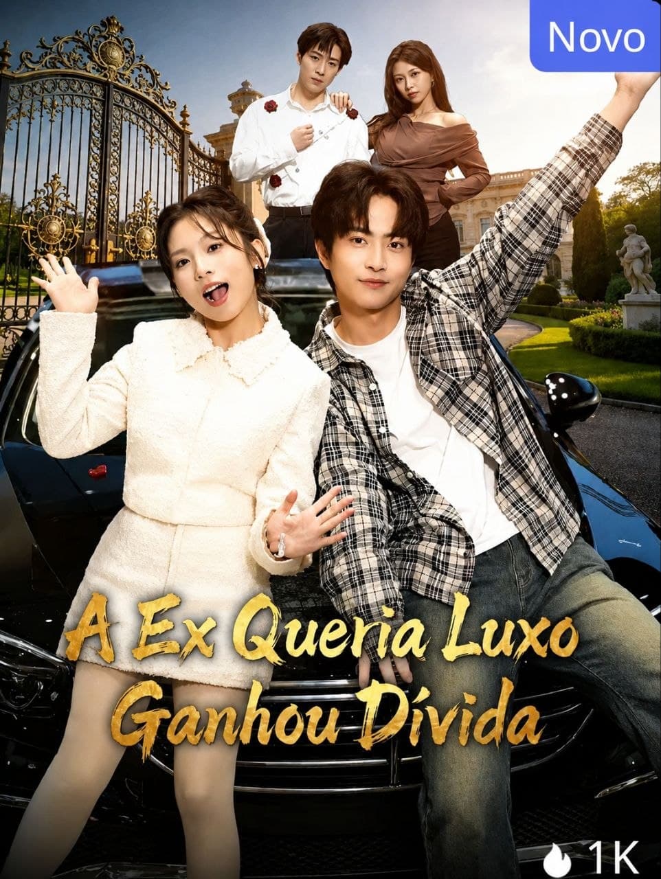 Capa de A EX QUERIA LUXO, GANHOU