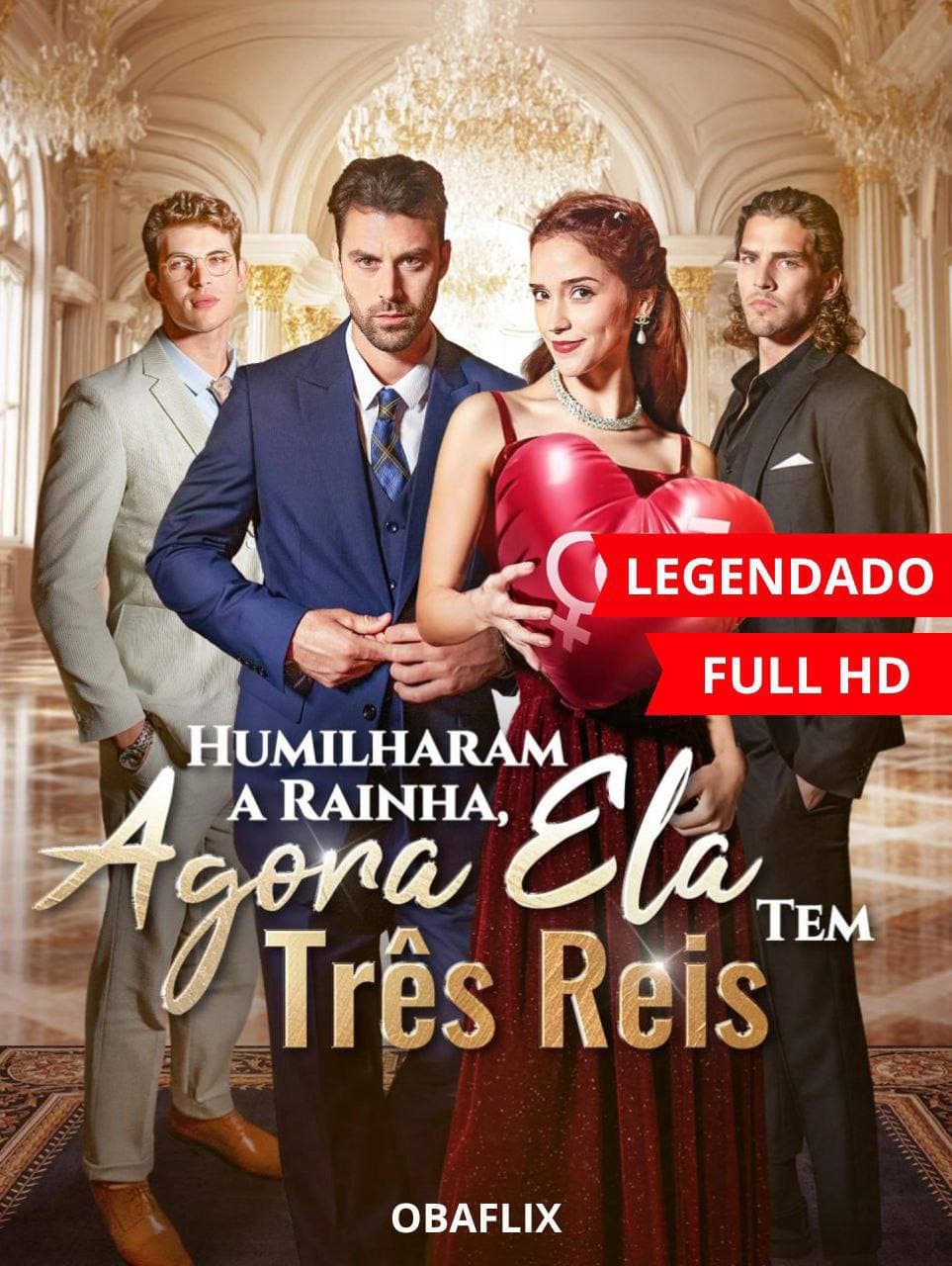 Capa de HUMILHARAM A RAINHA AGORA ELA TEM TRÊS REIS