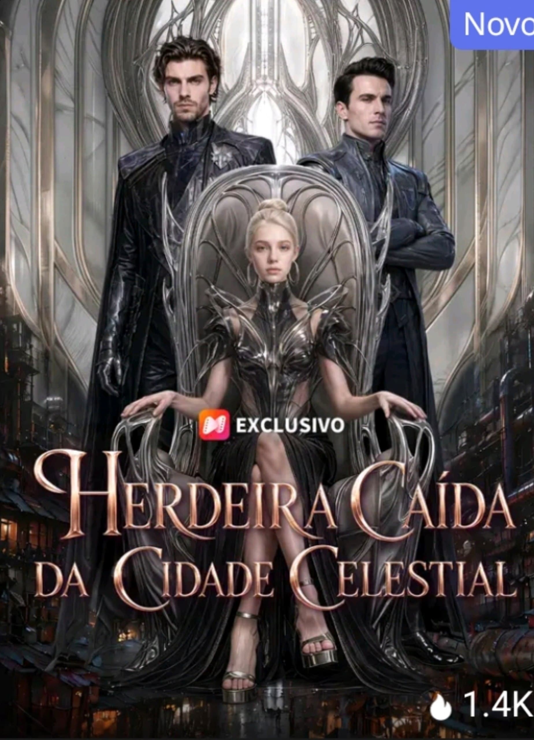 Capa de Herdeira Caída da Cidade Celestial