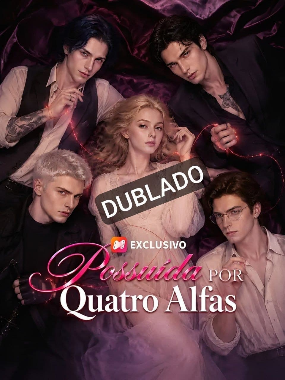 Capa de POSSUÍDA POR QUATRO ALFAS