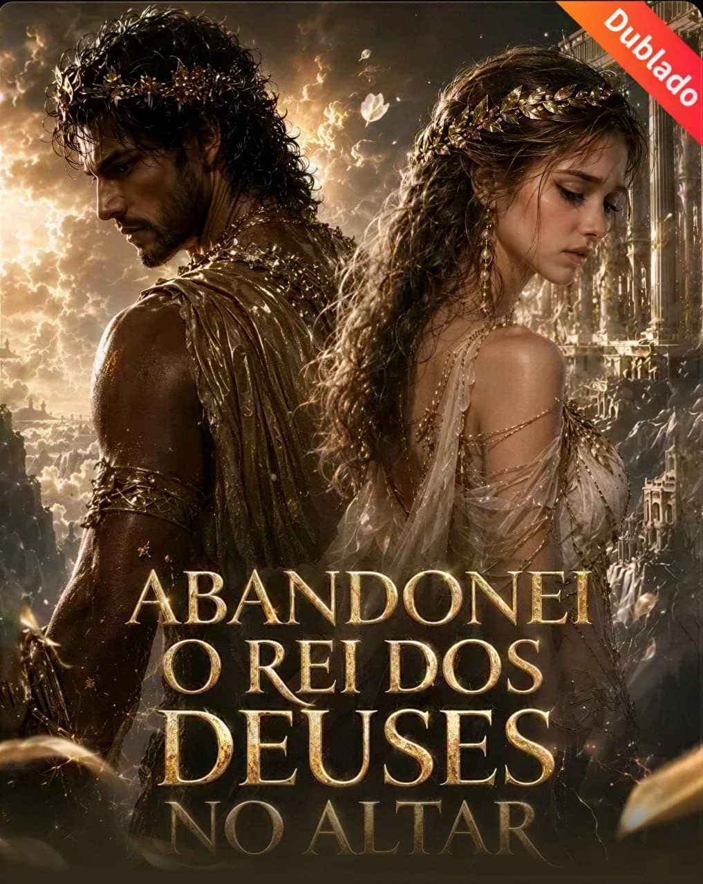 Capa de ABANDONEI O REI DOS DEUS NO
