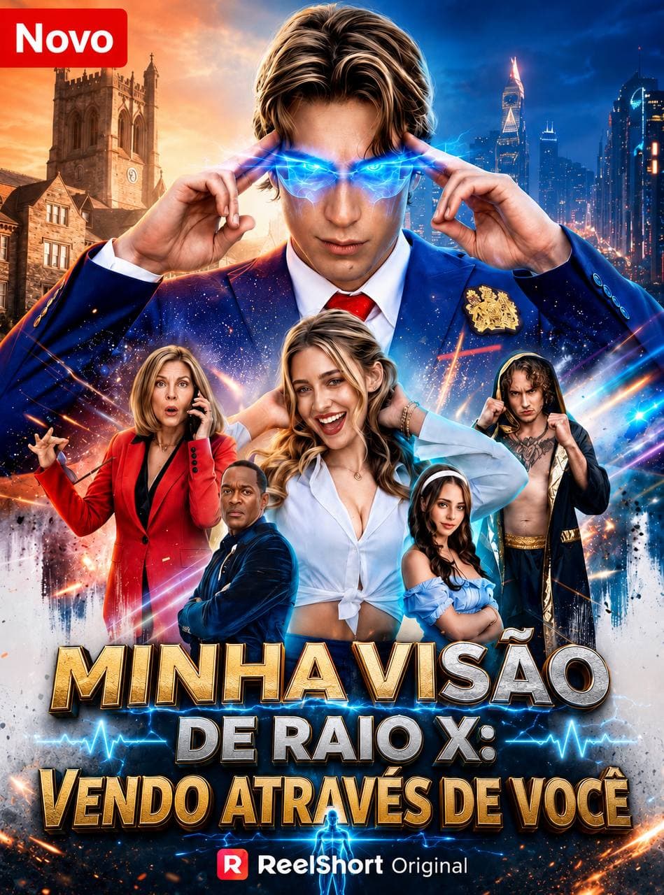 Capa de MINHA VISÃO DE RAIO-X VÊ BEM ATRAVÉS DE VOCÊ